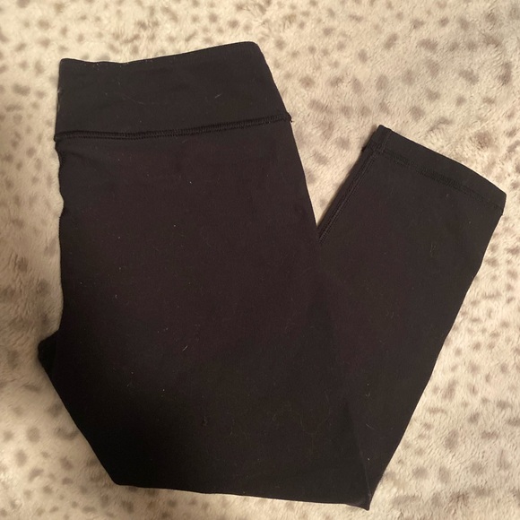 Iviva/Lululemon Reversible Cropped Leggings - Picture 2 of 3